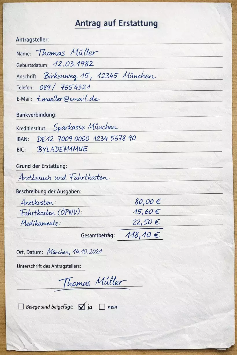 Handschrift aus PDF erkennen